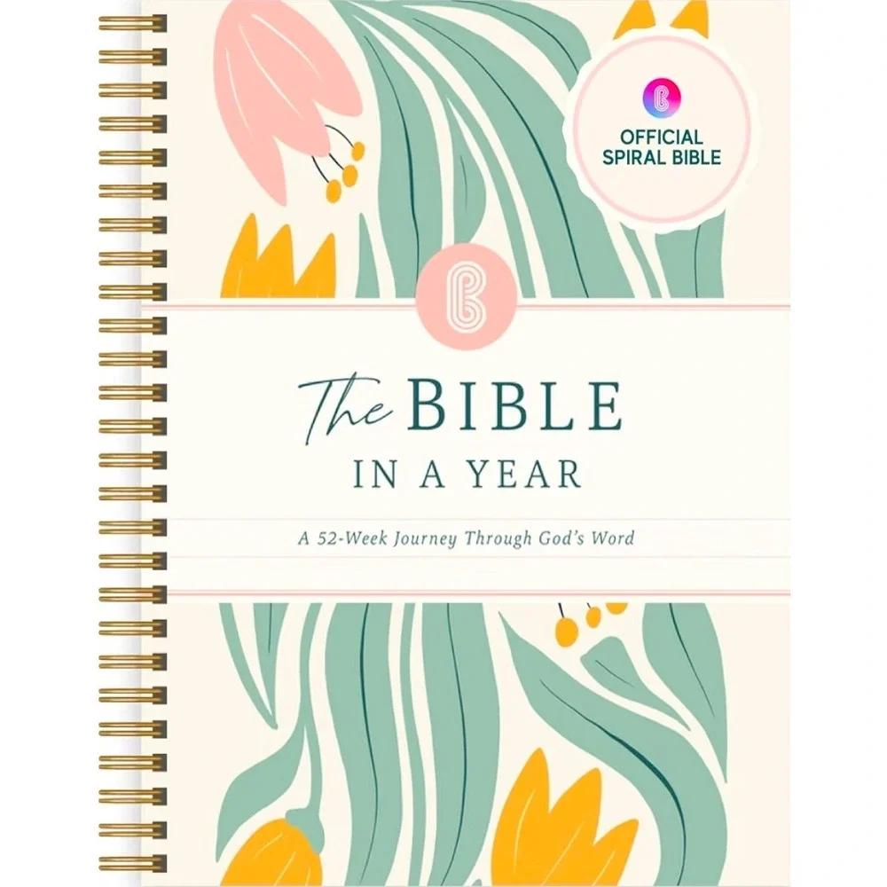 Official Spiral Bible in a Year 52 Week Guided Reading Plan Daily Devotional